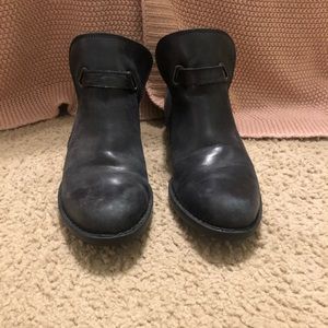 Born Black Ankle Booties